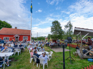Sommarkväll i Ödestugu